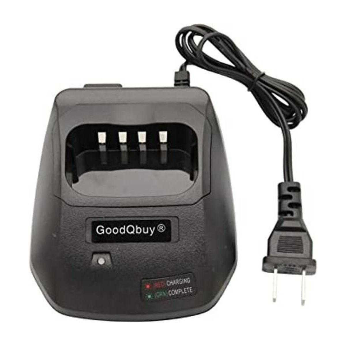 GoodQbuy Cargador de batería es compatible con Wouxun