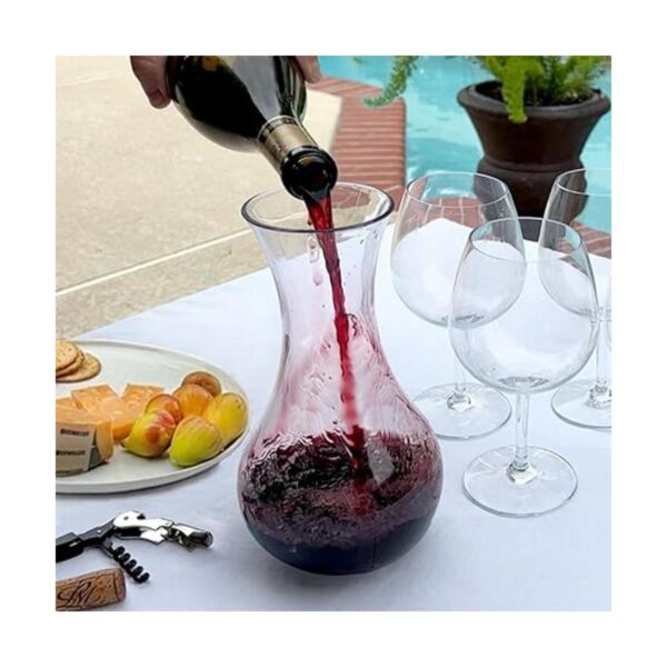 Lilys Home Unbreakable Wine Decanter Premium Carafe is