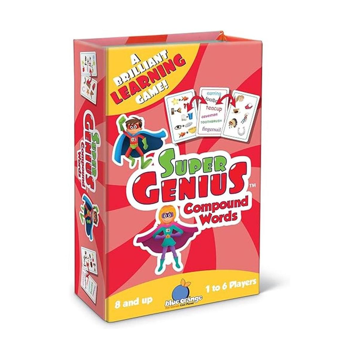 Super Genius compuesto Tarjetas de palabras