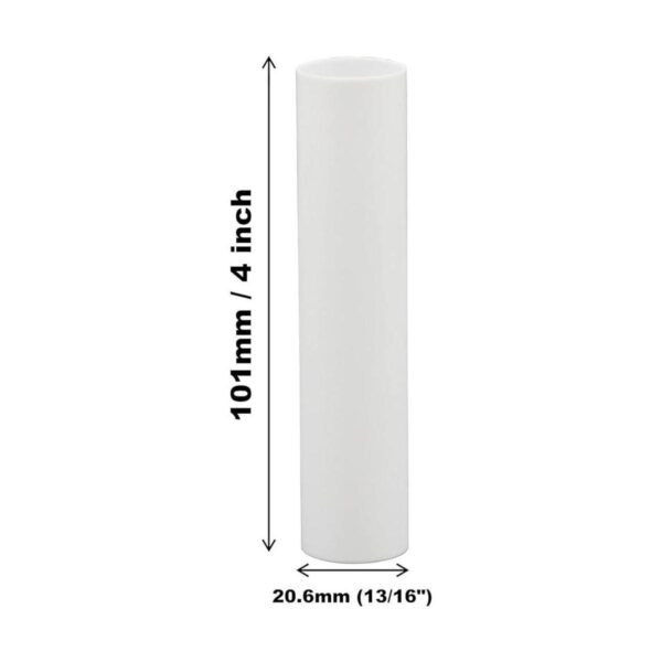 Creative Hobbies 1751 Set of 12 4 Inch Tall White