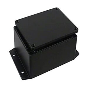 BUD Industries AN2854AB Negro Recubrimiento de Polvo IP68_1