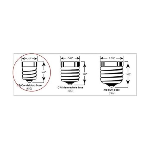 Creative Hobbies 1751 Set of 12 4 Inch Tall White