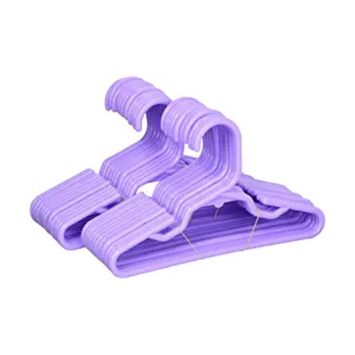 MyBrittanys 24 perchas de lavanda resistentes se adaptan