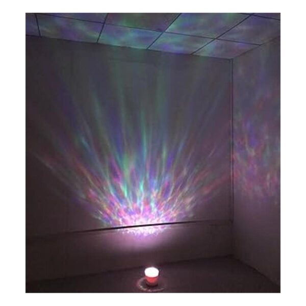 Proyector de luz de olas de océano para la noche con_2