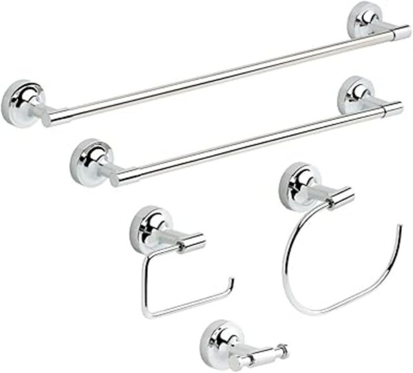 Franklin Brass Voisin Gancho para toallas cromo pulido_5