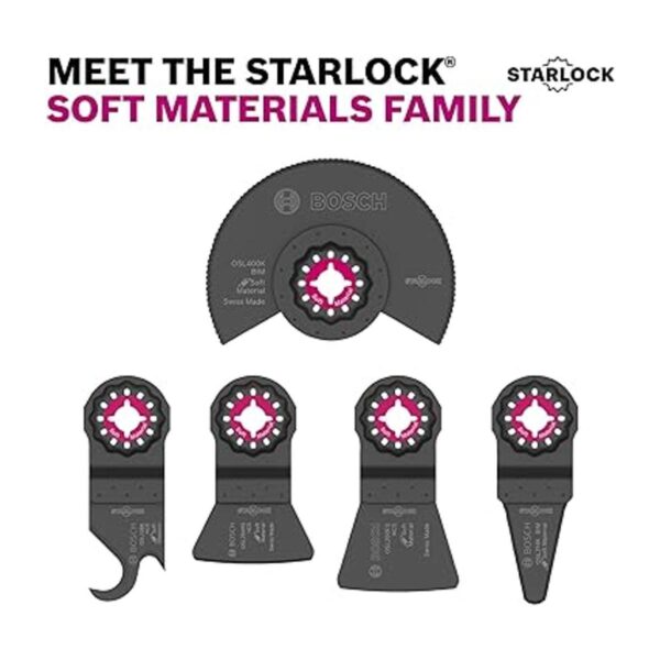 BOSCH OSL138K Starlock Hoja de cuchillo oscilante con_3