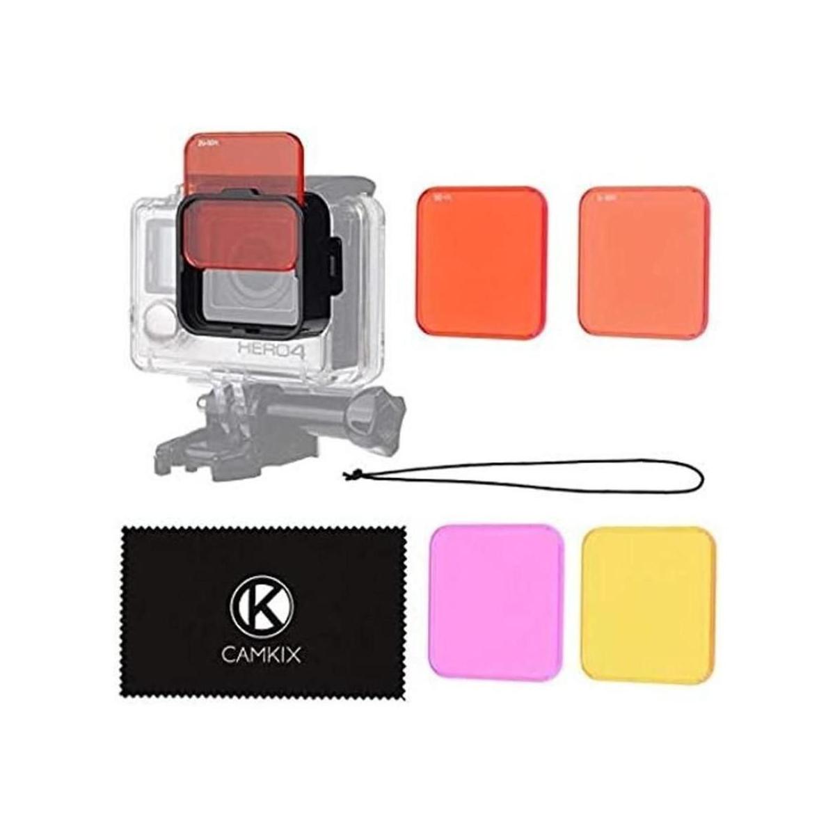 Juego de lentes para sumergir cámara GoPro HERO en