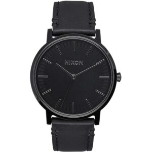 Nixon Porter Leather A1058 50m Reloj de pulsera para_1