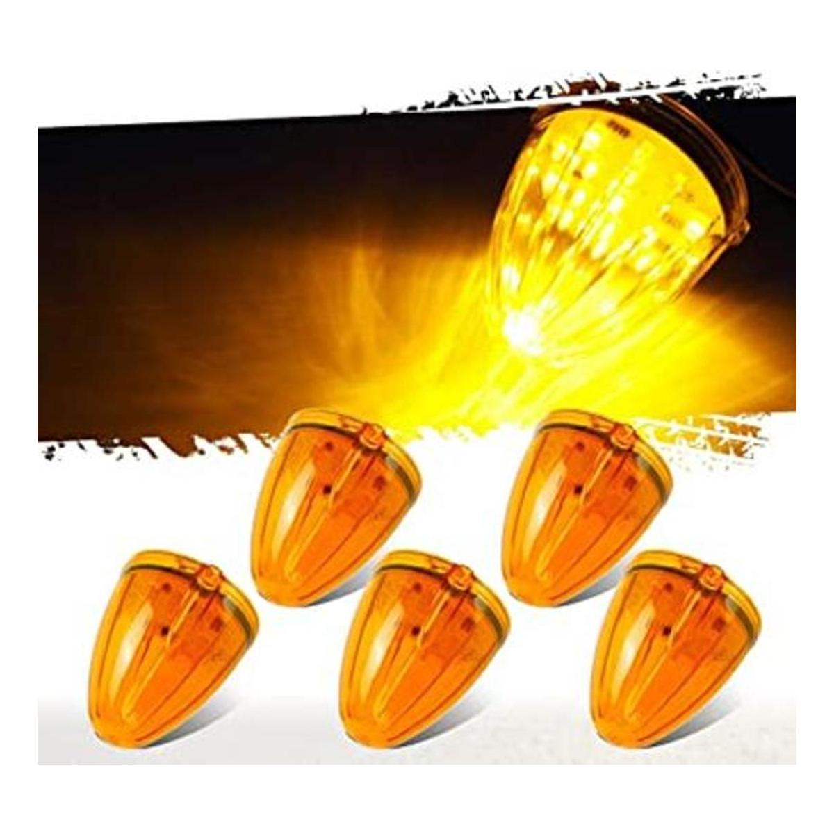 Partsam 5 luces LED de repuesto para techo de 17 luces LED
