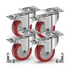 GBL Ruedas giratorias resistentes de 4 pulgadas con_1