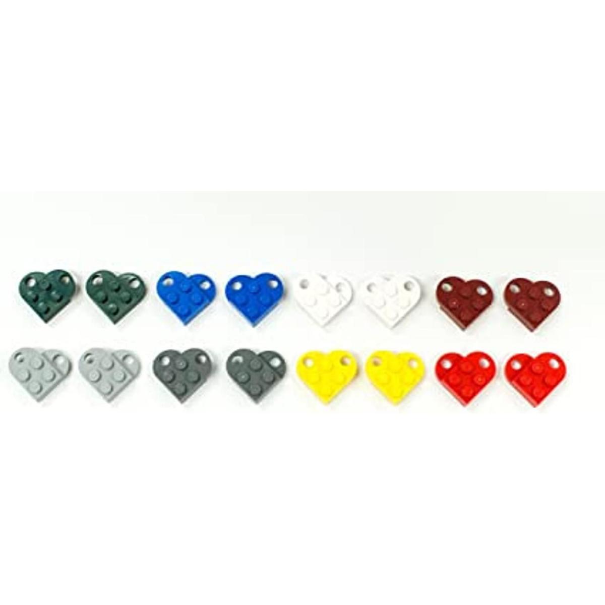 PiezasElementos Accesorios Lego Corazones Lote de 16