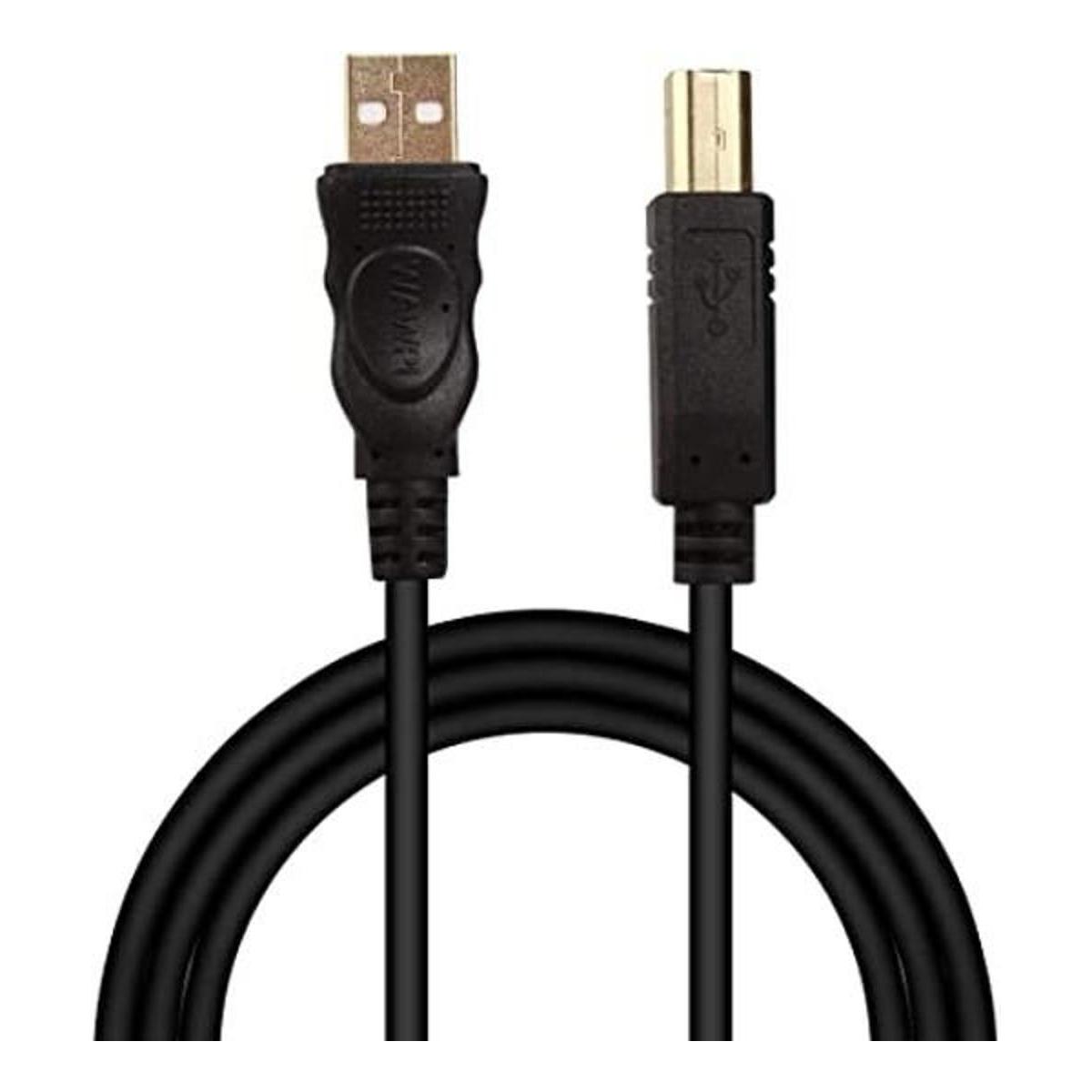 Cable USB 2.0 chapado en oro de 25 pies cable USB 2.0