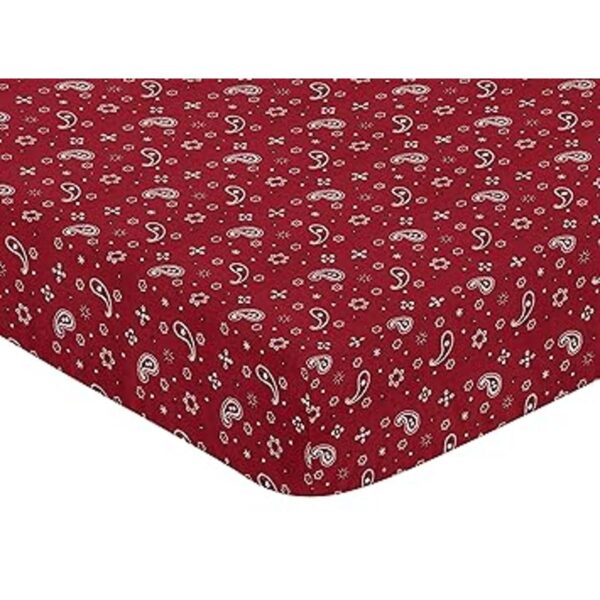 Sweet Jojo Designs Sábana bajera ajustable para cama de_3