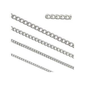 Cadenas de acero inoxidable de 33 pies trenzadas para_1