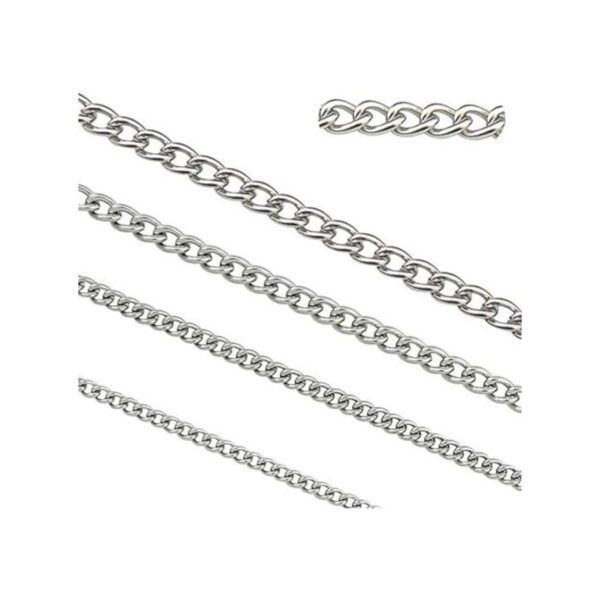Cadenas de acero inoxidable de 33 pies trenzadas para_1