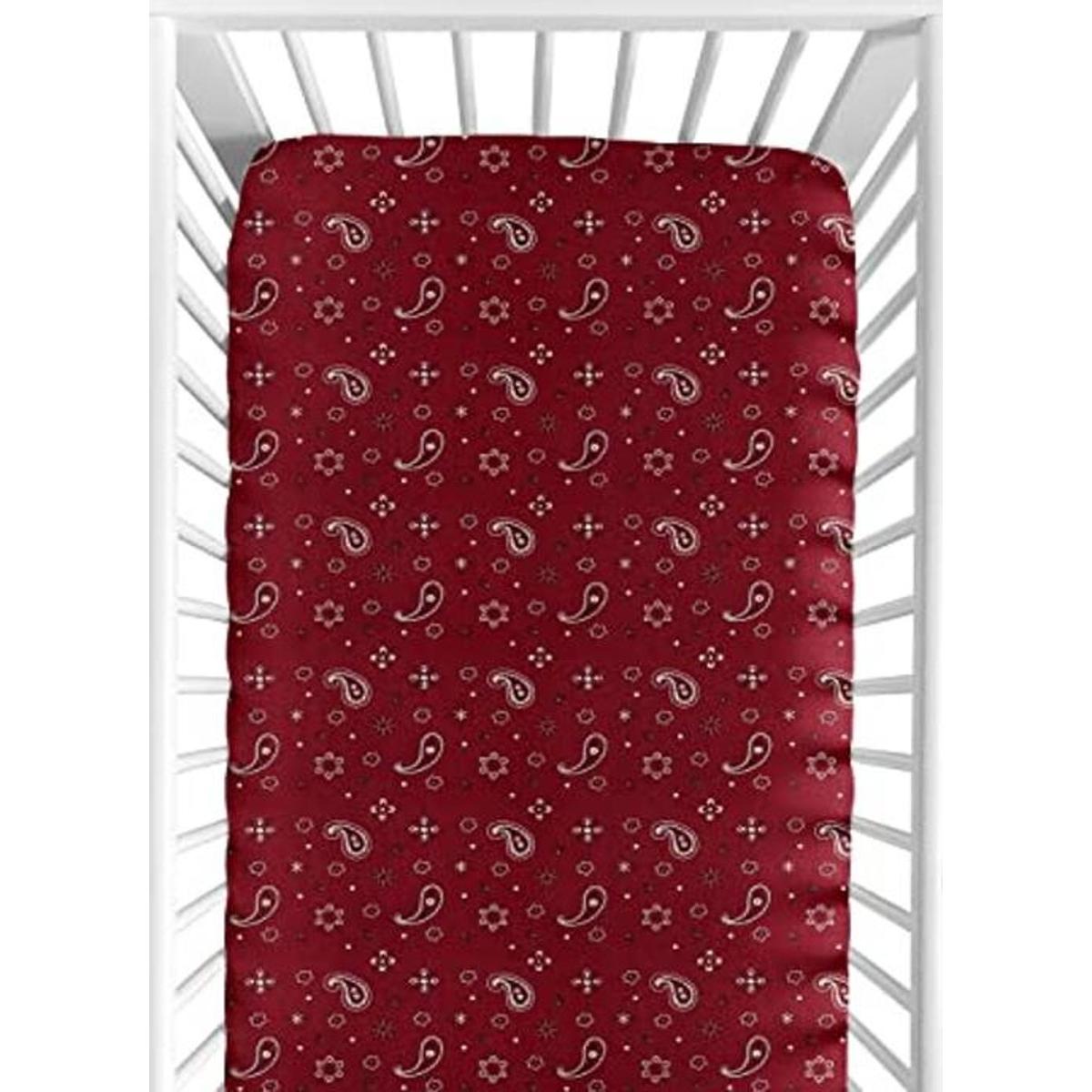 Sweet Jojo Designs Sábana bajera ajustable para cama de