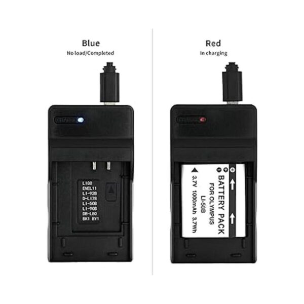 LI50B Cargador USB para Olympus D750 SH21 SP800UZ_4