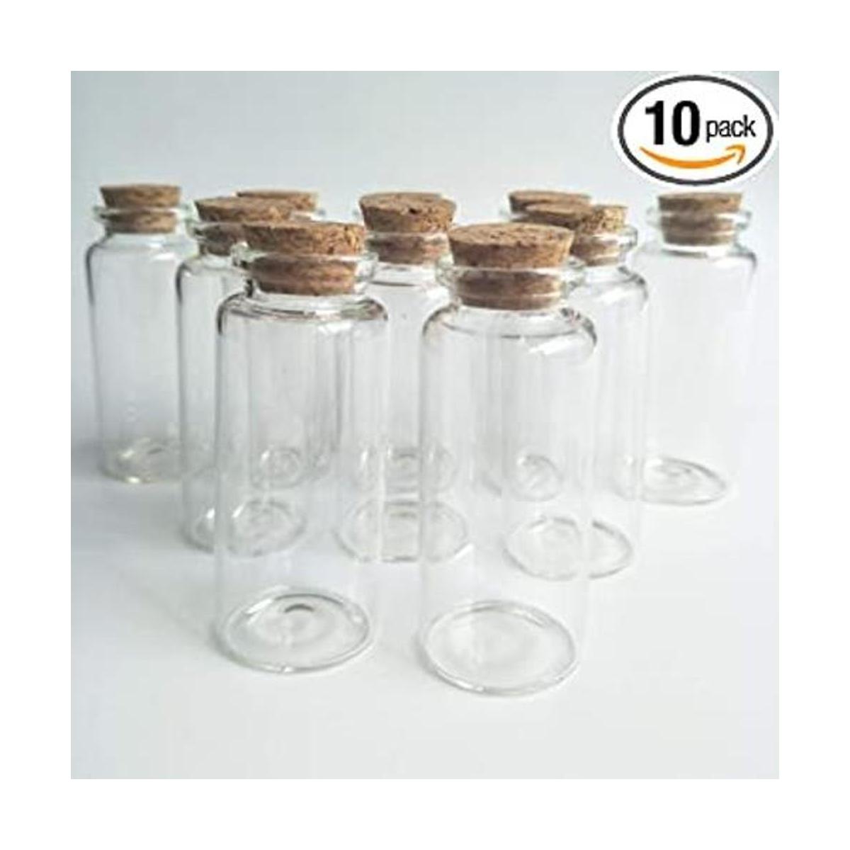 Luo House 10 unidades de 30x80mm 40ml. Botella de vidrio