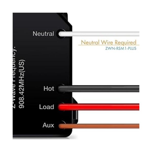 Módulo de interruptor inteligente por relé Enerwave ZWave