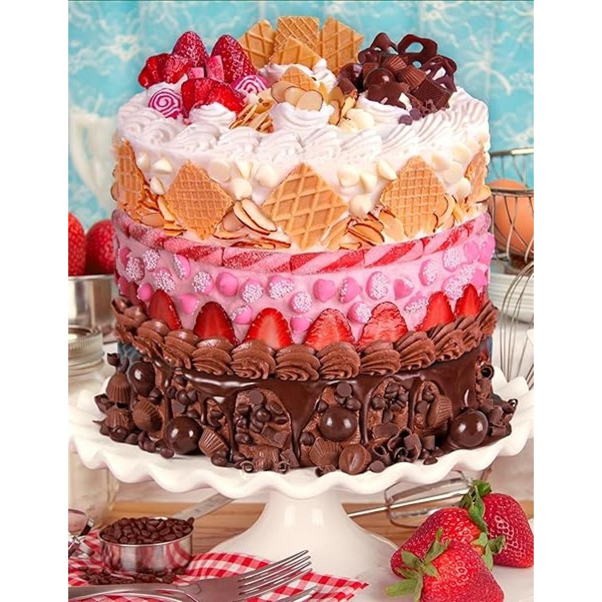 Springbok s 500 Piece Jigsaw Puzzle Icing on the Cake
