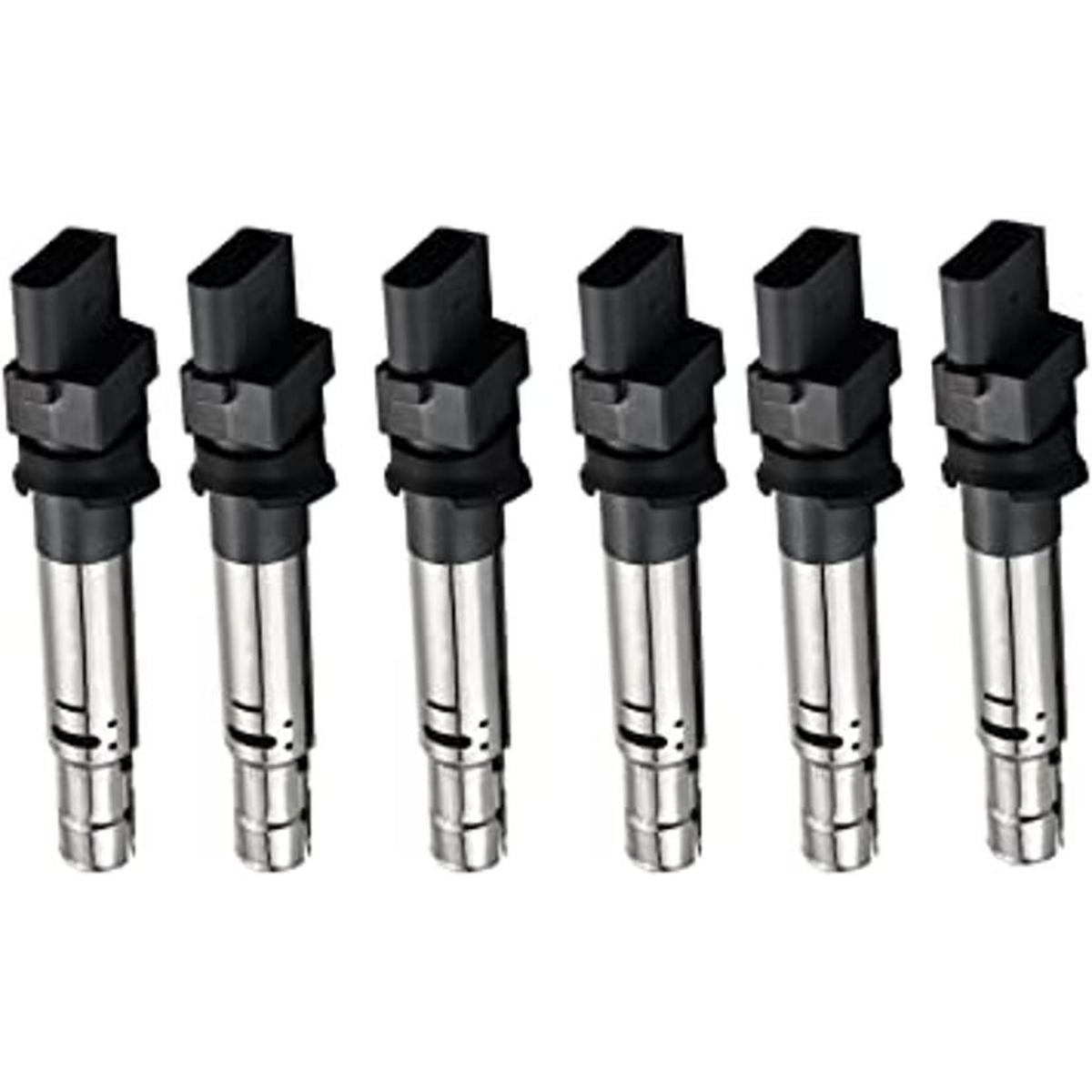 ENA Juego de 6 bobinas de encendido compatibles con Audi