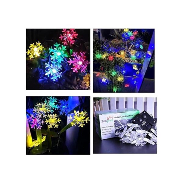 Inngree Cadena de luces para exteriores 20 pies 30 luces