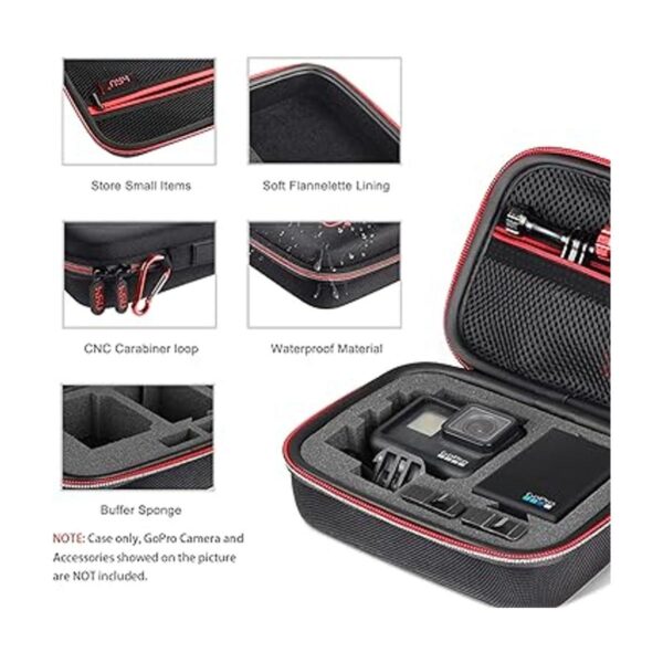 Funda pequeña para GoPro Hero 111098 Hero7 Negro 65_4