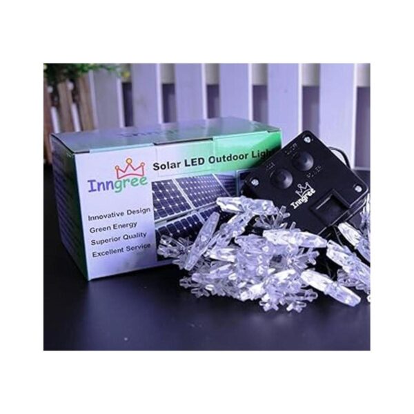 Inngree Cadena de luces para exteriores 20 pies 30 luces