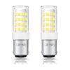 Lamsky BA15D Bombilla LED de doble contacto con base de
