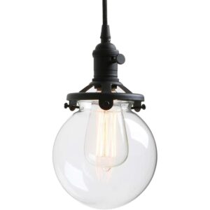 Permo Lámpara colgante industrial vintage mini de 5.9_1