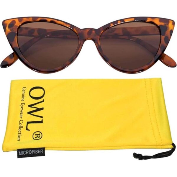 Anteojos de sol vintage estilo ojo de gato a la moda