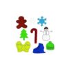 Colorations Seasons Foam Shapes Juego de 4 cubos de