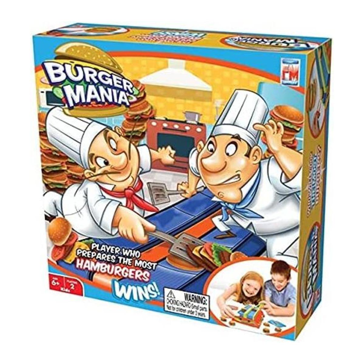Juego Burger Mania