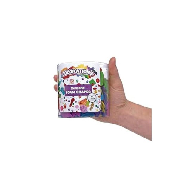 Colorations Seasons Foam Shapes Juego de 4 cubos de