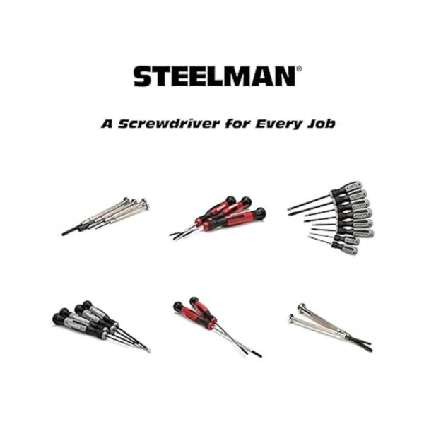 STEELMAN 41776 juego de desarmadores de precisión con