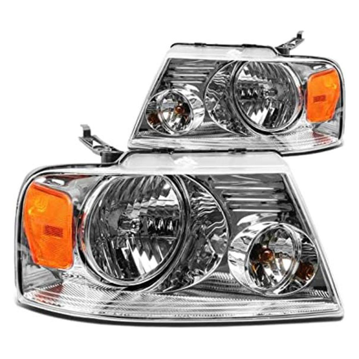 DNA Motoring HLOHF1504CHAM Ensamblado de faros delanteros