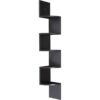 OneSpace Estantería de pared con 5 niveles color negro_1