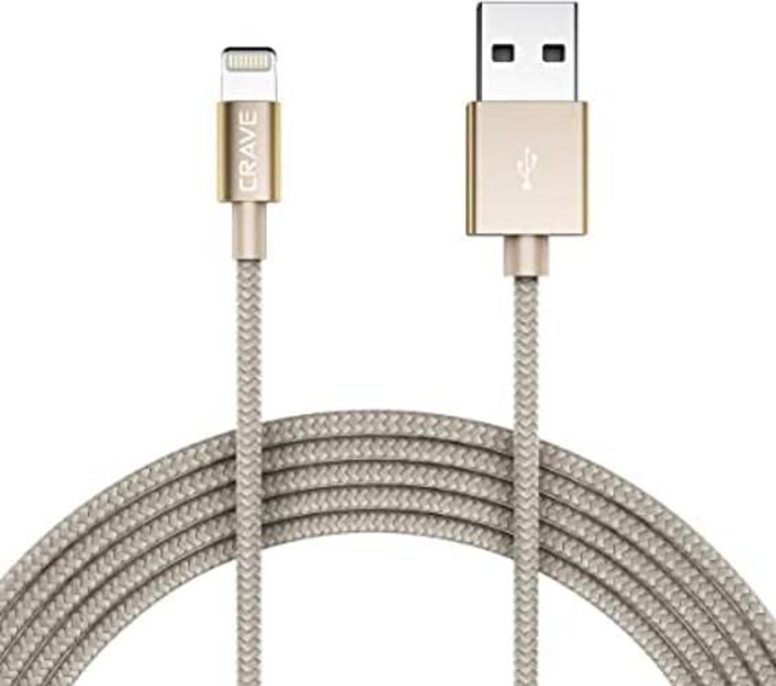 Crave Apple MFI Certified Lightning to USB Cable Cable