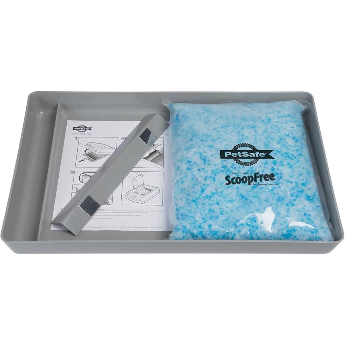 Bandeja reutilizable de aserrín para gatos ScoopFree con