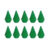 LEGO NUEVO 10 PCS Verde Pino rbol pequeño tren de 2 x 2 x_2