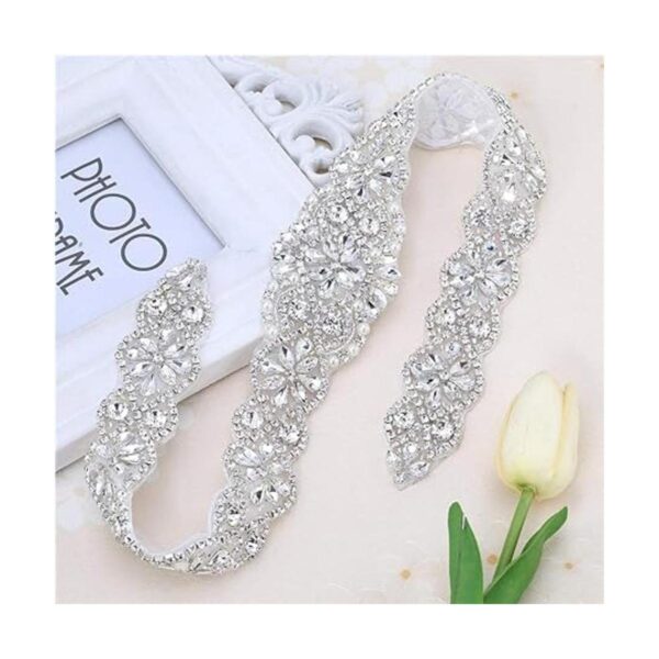 FANGZHIDI Apliques de diamantes de imitación para novia_2