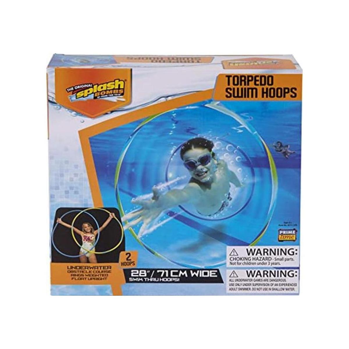 Prime Time Toys Diving Masters Torpedo Juego de 2 aros de