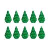 LEGO NUEVO 10 PCS Verde Pino rbol pequeño tren de 2 x 2 x_1