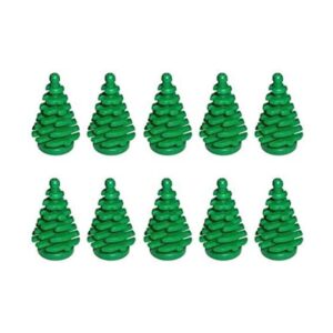 LEGO NUEVO 10 PCS Verde Pino rbol pequeño tren de 2 x 2 x_1