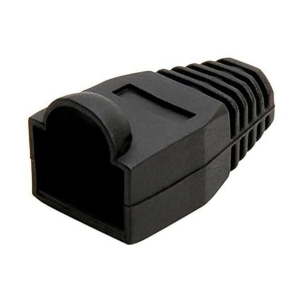 Bluesky 100 Pcs Negro suave de plástico CAT5e CAT6_2