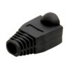 Bluesky 100 Pcs Negro suave de plástico CAT5e CAT6_3