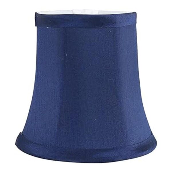 Meriville Juego de 5 pantallas de lámpara de seda