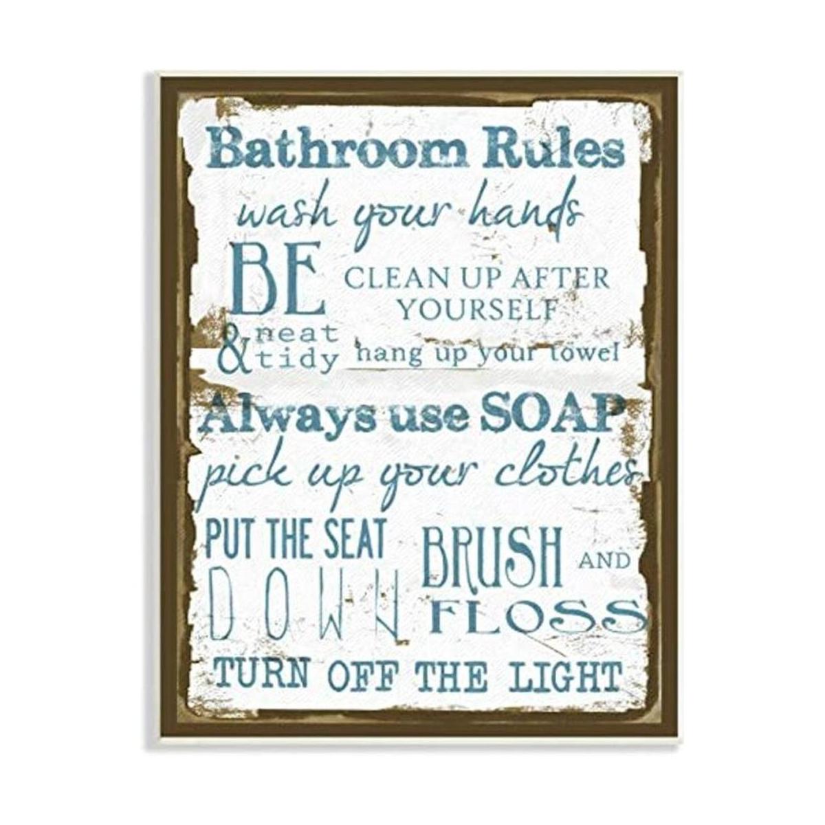 Stupell Home Décor Placa de pared para decoración de