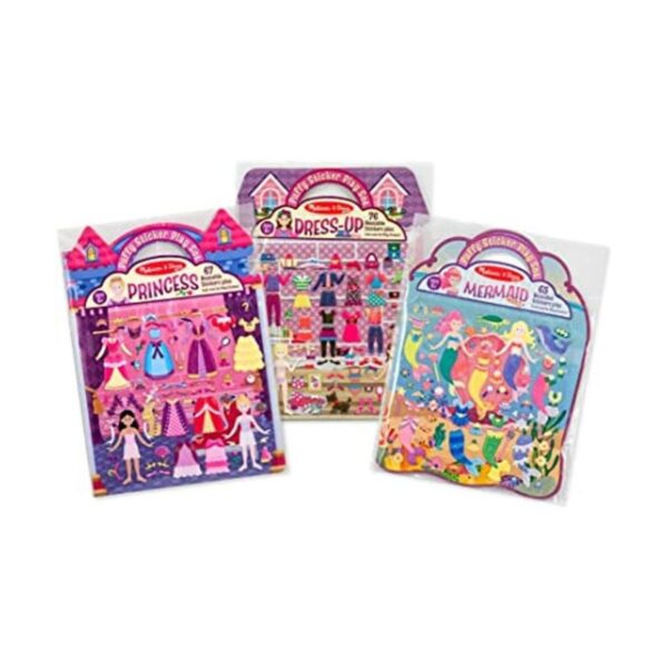 Melissa Doug Princesa Puffy juego de adhesivos Combo_1