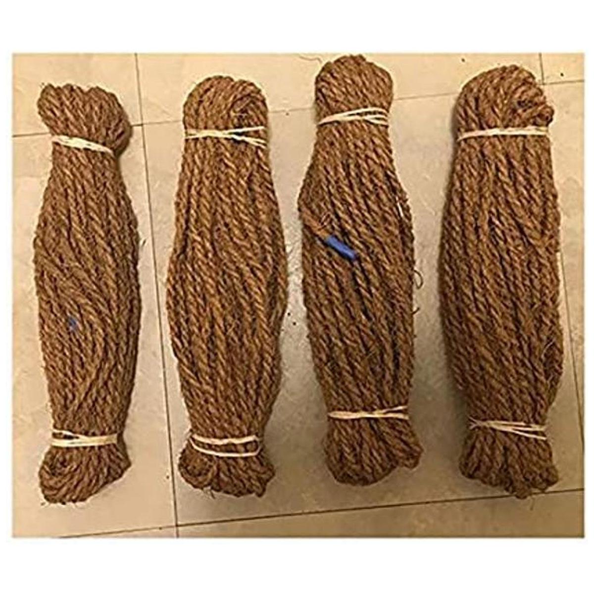 Cuerda de jardín cuerda de fibra de coco fibra de